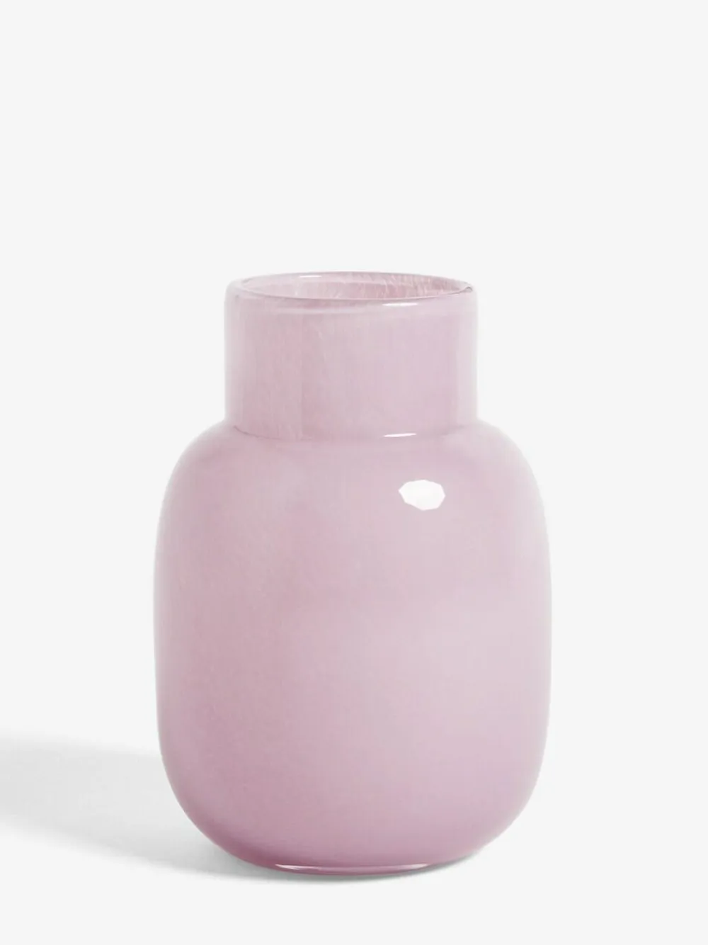 Clearance Next Glass Vase Pink