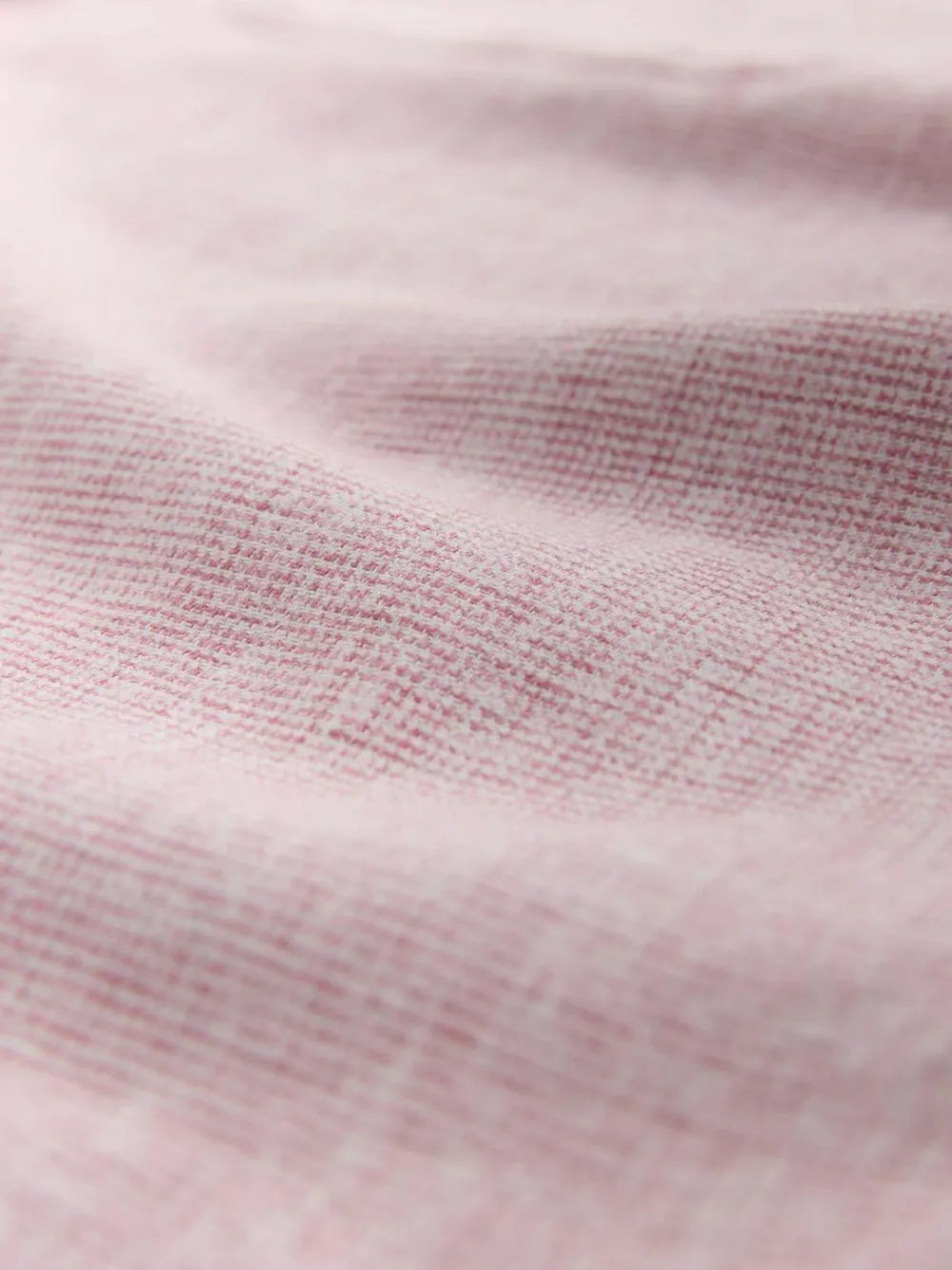 Next Grandad Collar Cotton Linen Blend Short Sleeve Shirt^ Shirts
