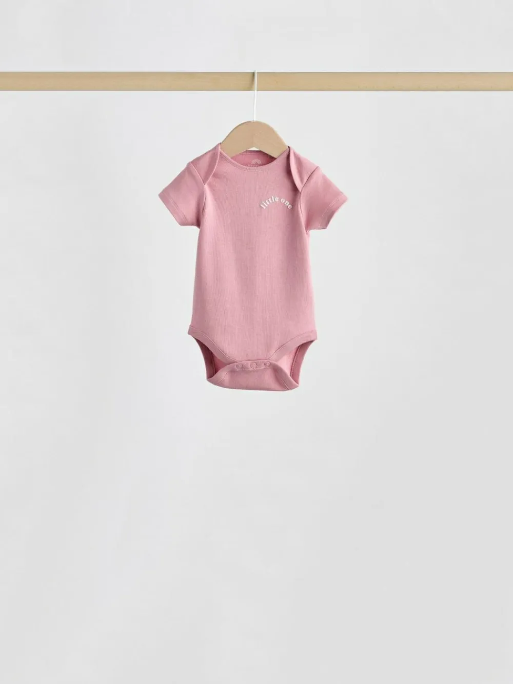 Next Pink Heart Baby Short Sleeve Bodysuits 5 Pack^ Baby Girls|Baby Girls