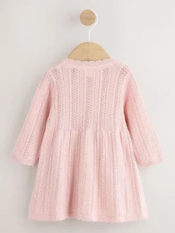 Next Knitted Baby Dress (0mths-2yrs)^ Dresses|Knitwear