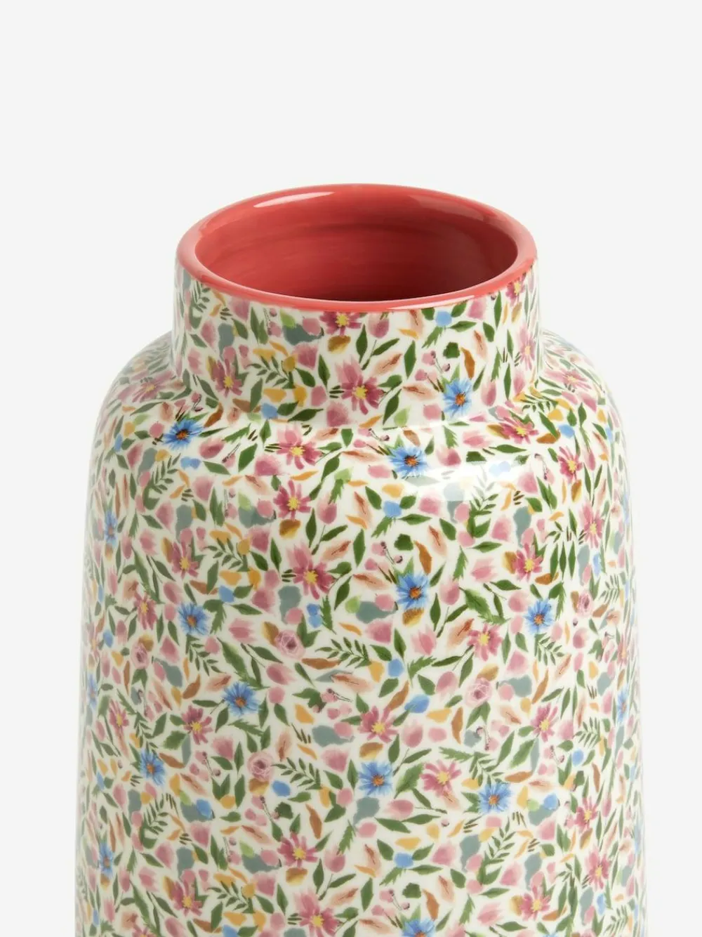 Next Pink Large Ditsy Floral Vase^ Vases