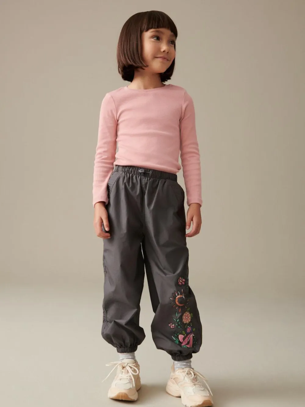 Next Pink Long Sleeve Ribbed Top (3-16yrs)^ Nightwear|T-Shirts