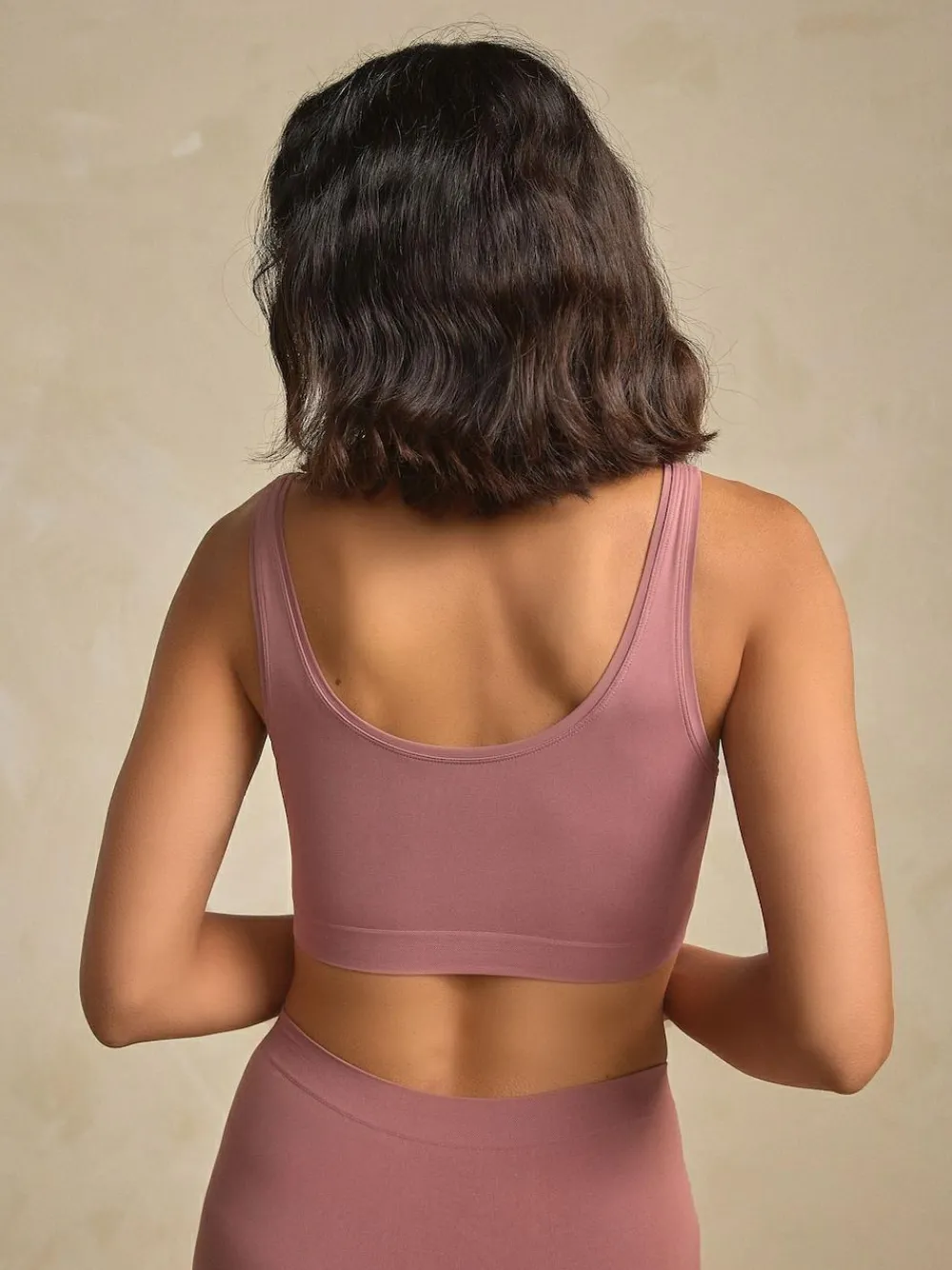 Sale Next N.Premium Super Soft Seamless Crop Bra Pink