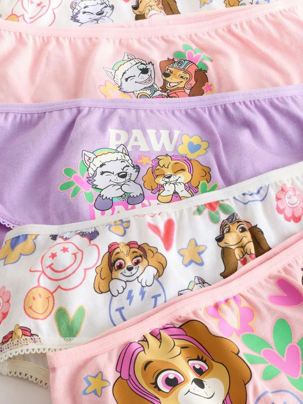 Next Pink Paw Patrol Briefs 5 Pack (2-8yrs)^ Underwear