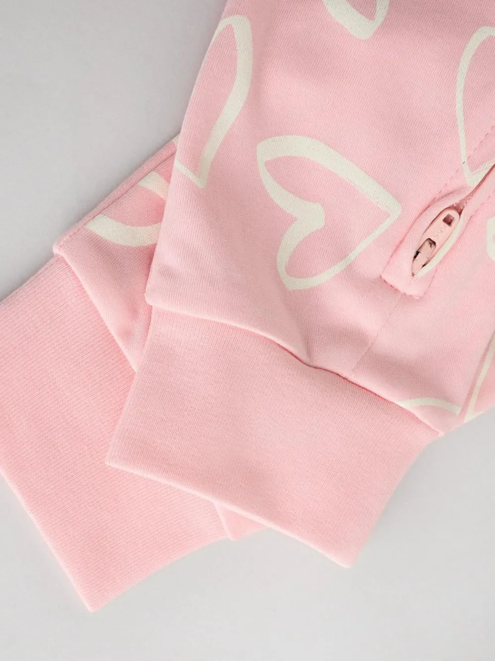Clearance Next Print Two Way Zip Baby Sleepsuits 4 Pack (0mths-3yrs) Pink