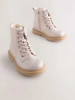 Next Standard Fit (F) Lace-Up Ankle Boots^ Boots|Baby Boots