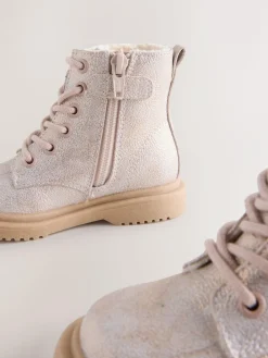 Next Standard Fit (F) Lace-Up Ankle Boots^ Boots|Baby Boots