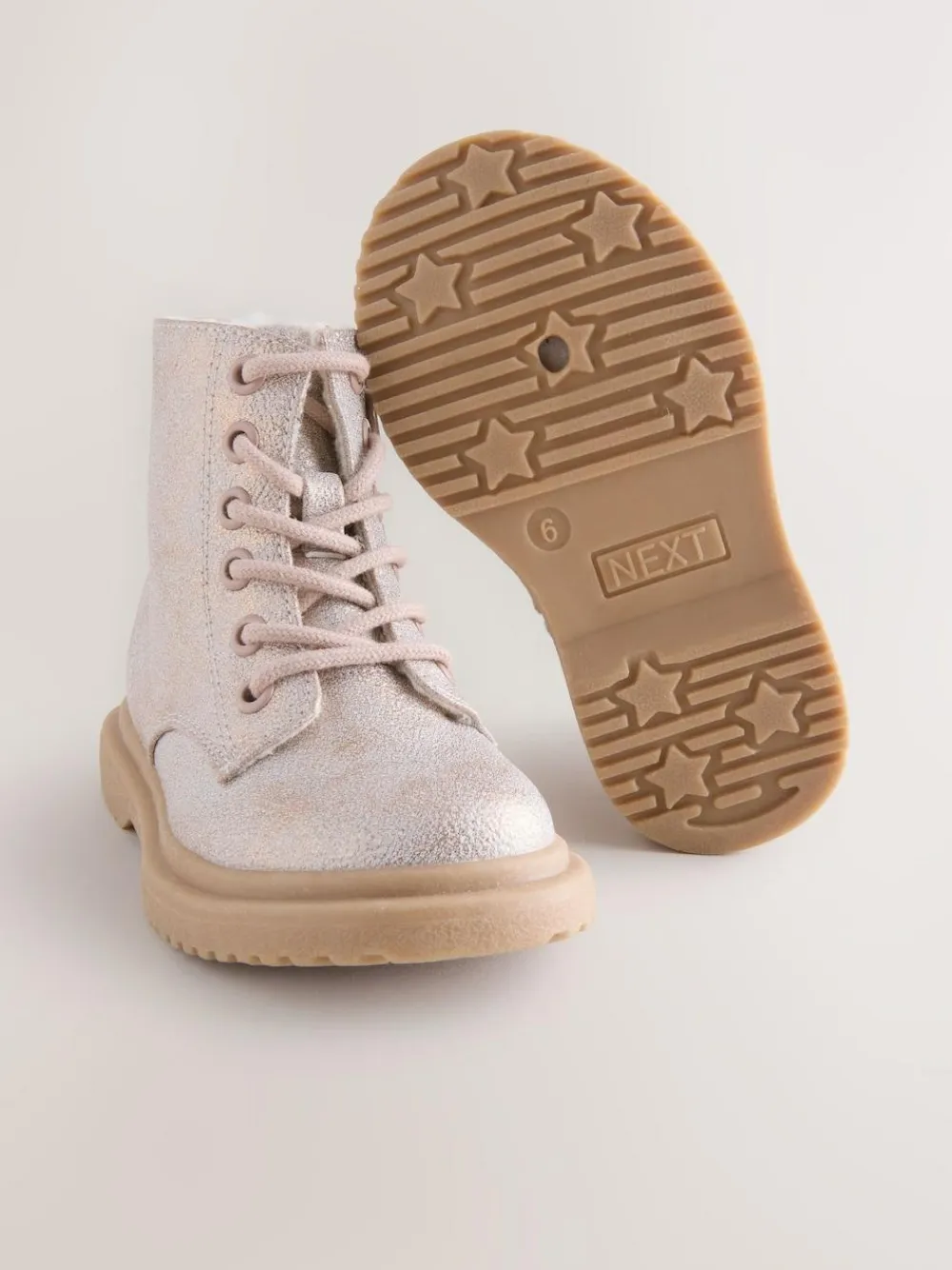 Next Standard Fit (F) Lace-Up Ankle Boots^ Boots|Baby Boots