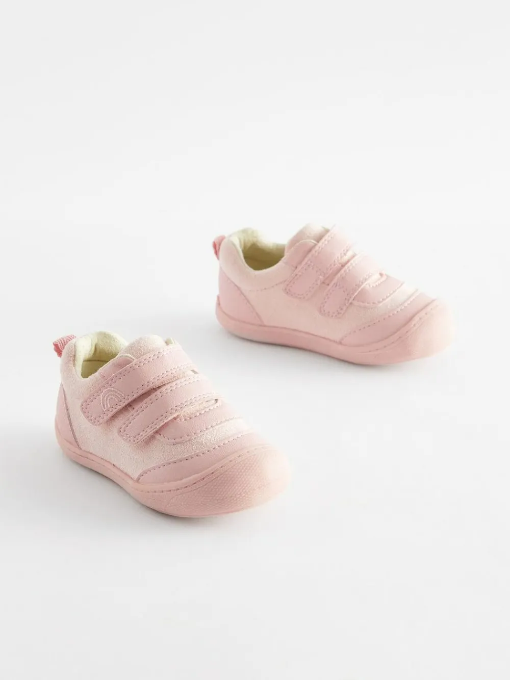 Next Pink Standard Fit (F) Crawler Trainers^ Sneakers|Sneakers
