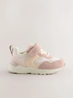 Next Standard Fit (F) Elastic Lace Touch Fasten Trainers^ Sneakers|Sneakers