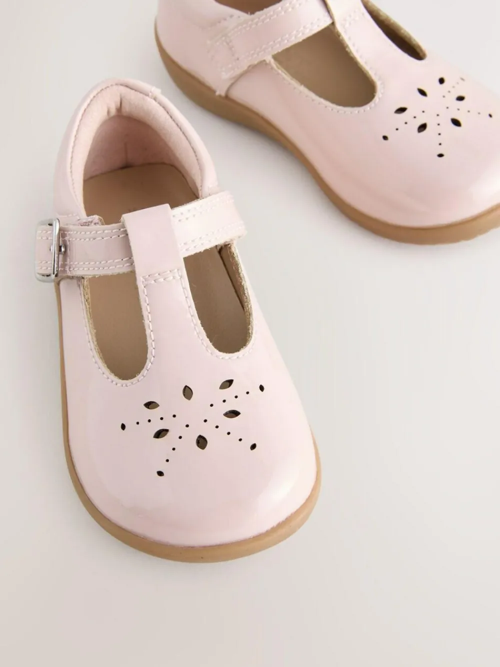 Next Standard Fit (F) First Walker T-Bar Touch Fastening Shoes^ Shoes|First Shoes