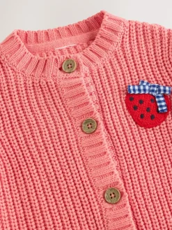 Next Baby Embroidered Back Cardigan (0mths-2yrs)^ Knitwear|Knitwear