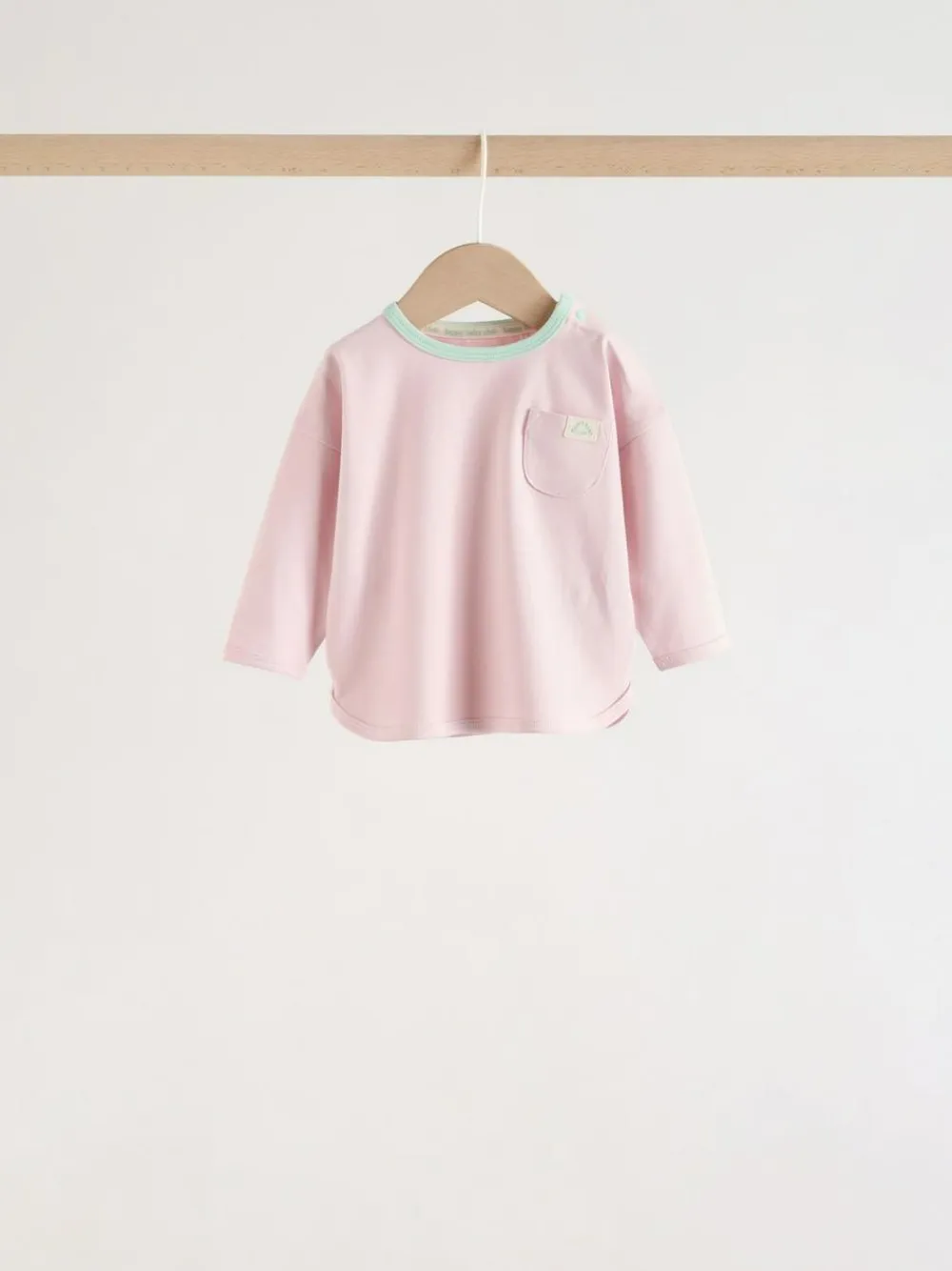 Next Pink Stripe Long Sleeve Top And Leggings Set 6 Piece (0mths-3yrs)^ Tops
