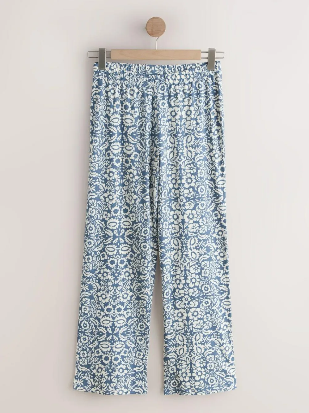 Next Short Sleeve Pyjamas 2 Pack Pink/Blue Floral