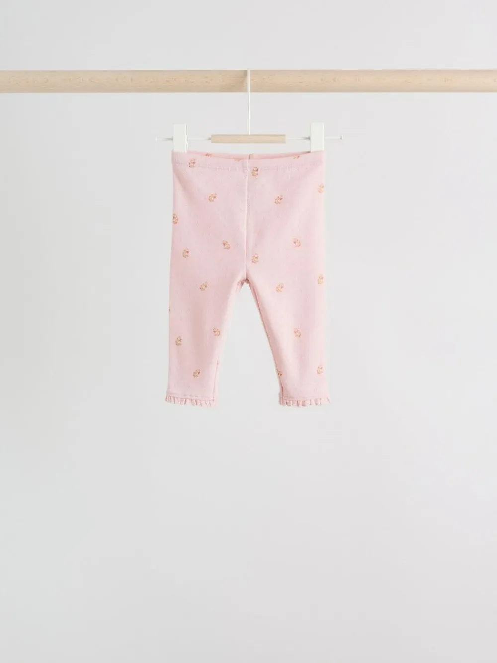 Next Pink/Brown/Heart Baby Leggings 4 Pack (0mths-2yrs)^ Baby Girls|Baby Girls