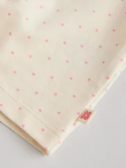 Next Pink/Cream Flower Baby Long Sleeve Top and Leggings Set 8 Piece (0mths-2yrs)^ Sets & Co-Ords|Sets & Co-Ords