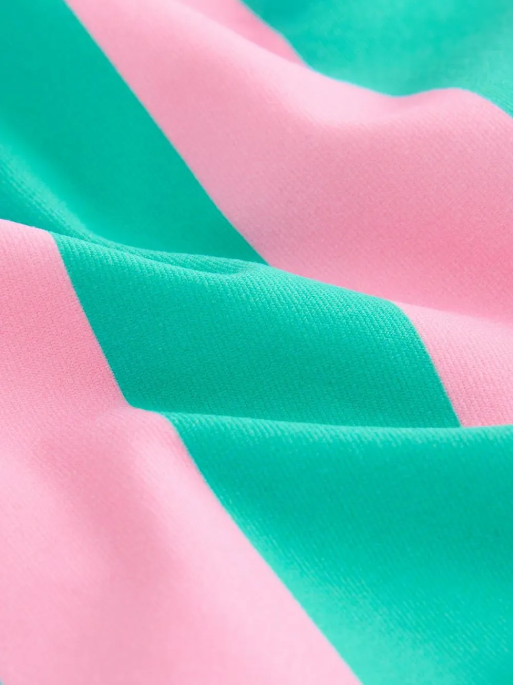 Next Pink/Green Stripe Tie Side Bikini Bottoms^Women Swimwear