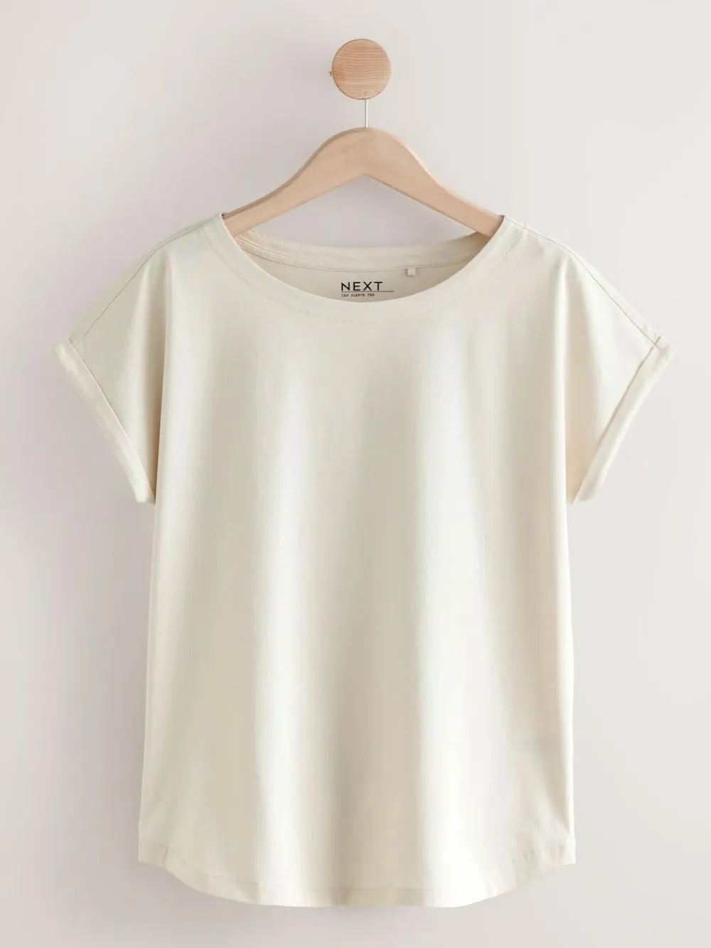 Sale Next Cap Sleeve T-Shirts 5 Pack Pink/Green/White/Yellow Stripe/ Palm Print