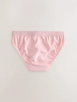 Clearance Next Bikini Briefs 7 Pack (5-16yrs) Pink/Grey