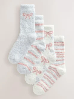 Next Cosy Ankle Socks 4 Pack^Women Socks & Tights|Loungewear