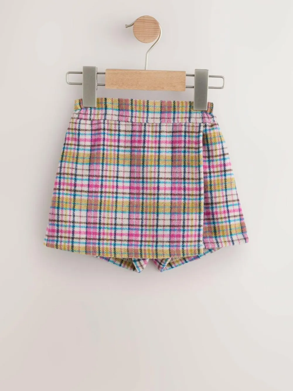 New Next Pink/Mink Check Skirt and Tights Set (3mths-7yrs)