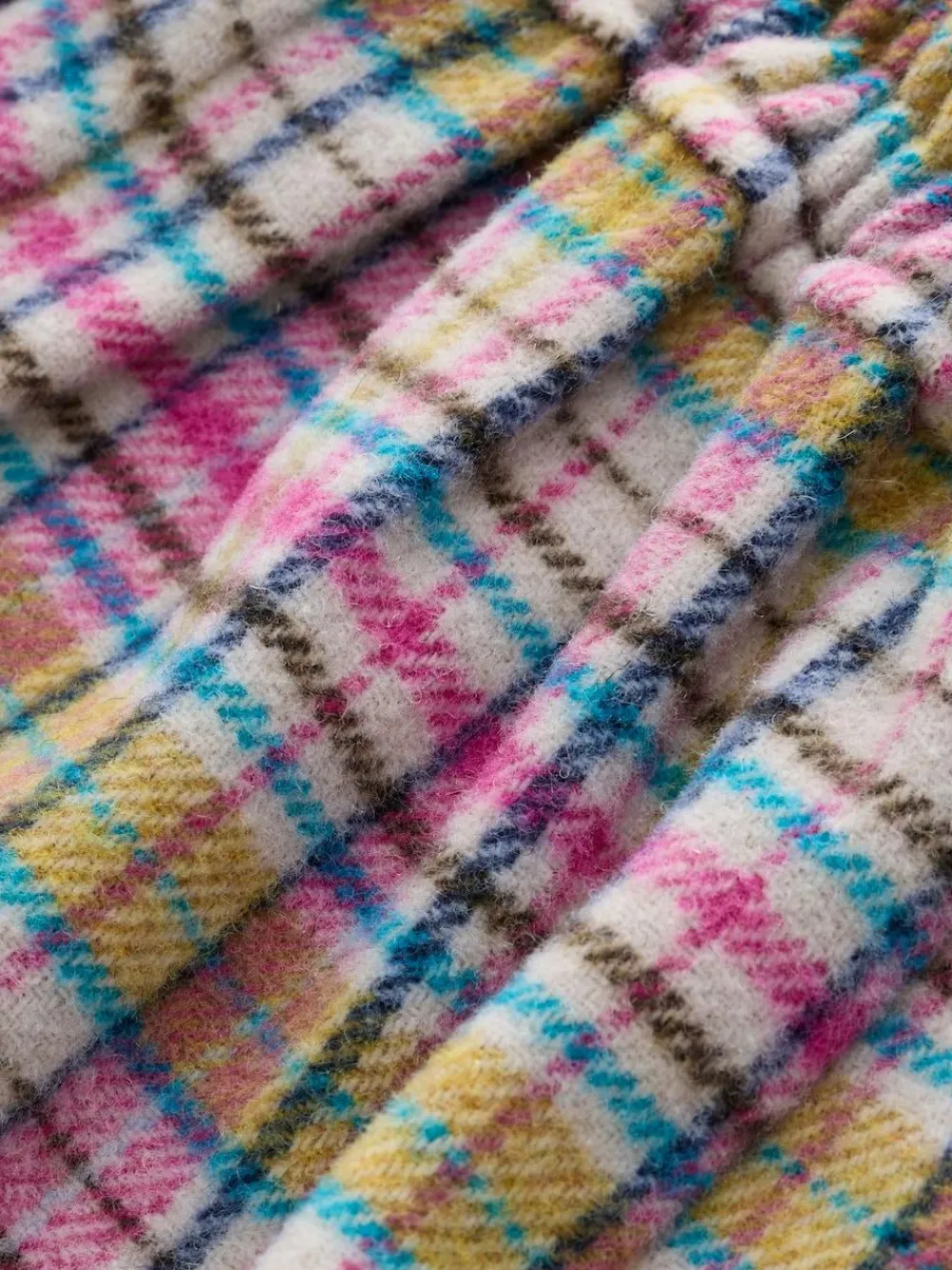 New Next Pink/Mink Check Skirt and Tights Set (3mths-7yrs)