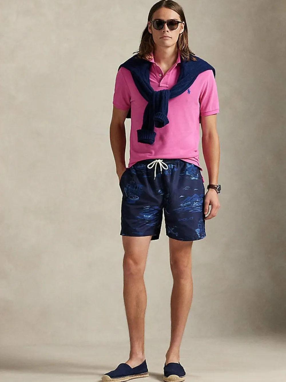 Polo Ralph Lauren Navy Swim Shorts^ Swimwear