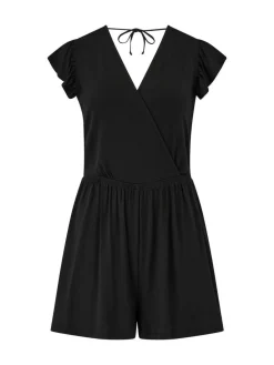 Pour Moi Frill Stretch Jersey Beach Playsuit^Women Jumpsuits & Playsuits