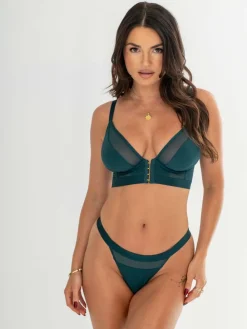 Pour Moi India Front Fastening Underwired Bralette^Women Dd+ Range