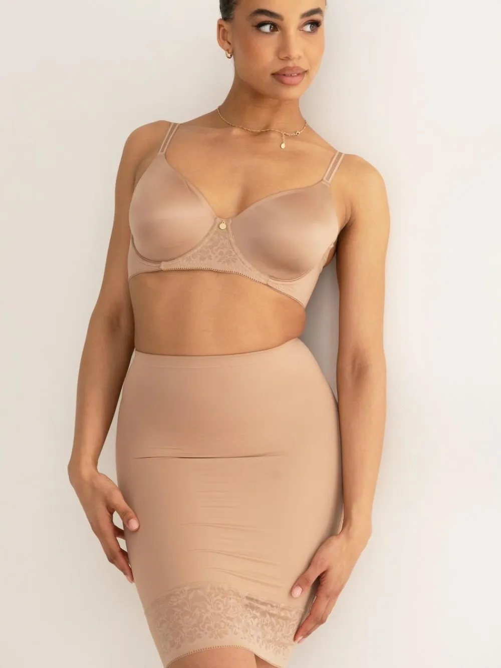 Pour Moi Effortless Tummy Control Half Slip Shapewear^Women Shapewear