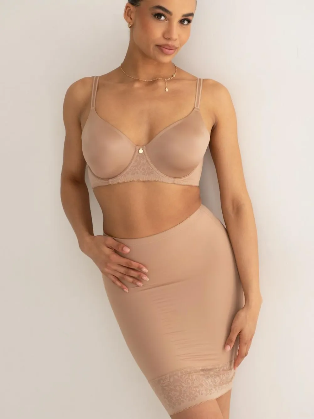 Pour Moi Effortless Tummy Control Half Slip Shapewear^Women Shapewear