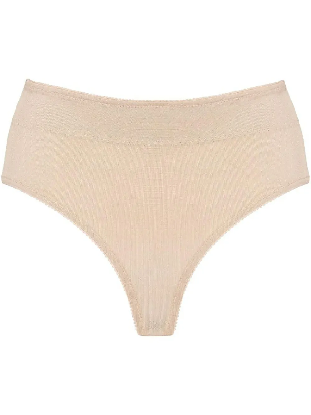 Hot Pour Moi Hourglass Shapewear Firm Tummy Control Thong Nude