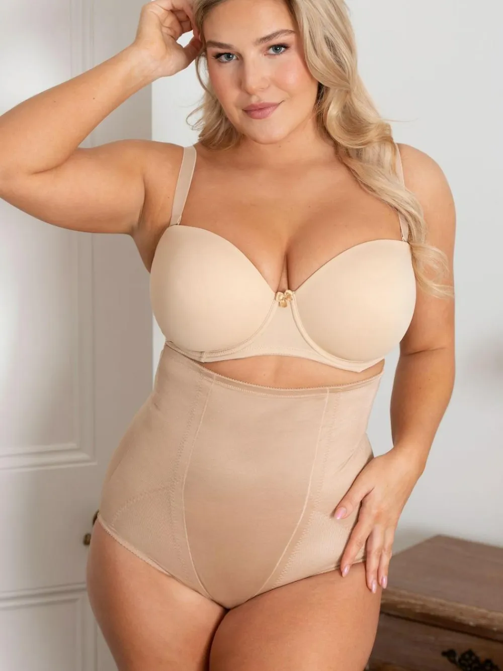 Pour Moi Lingerie Hourglass Shapewear Firm Tummy Control High Waist Knickers^Women Shapewear
