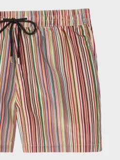 PS Paul Smith Black Printed Swim Shorts^ Swimwear