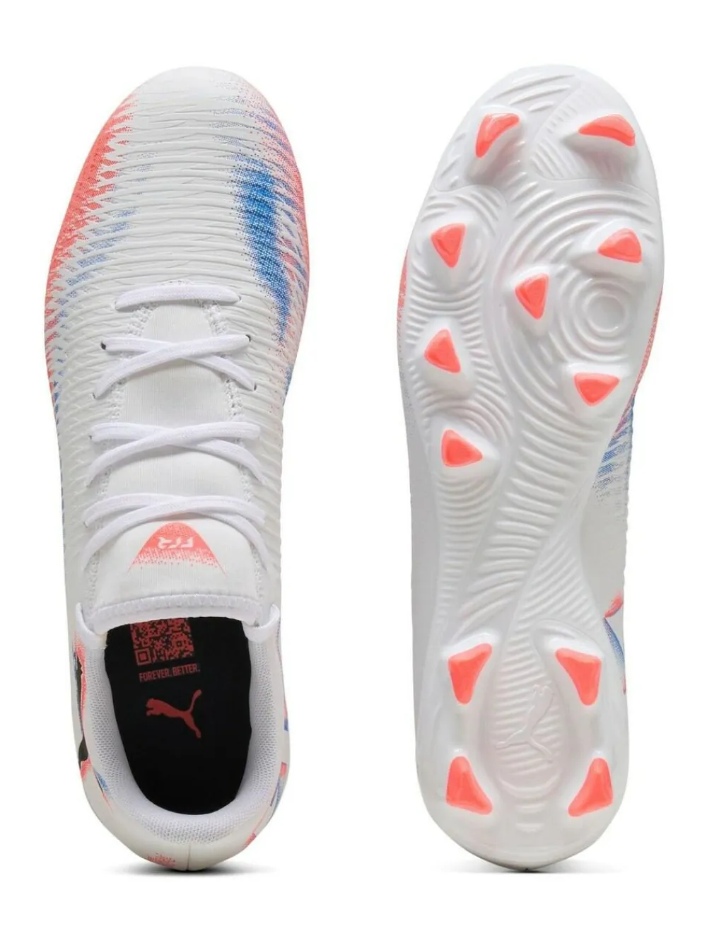 Online Puma Mens Future 8 Play Firm Ground Football Boots White