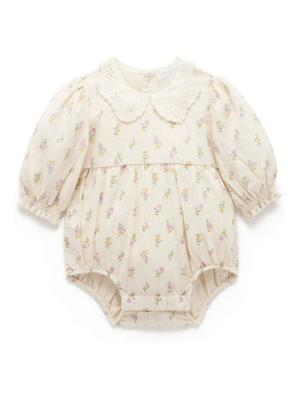 Purebaby Pink Gathered Bodysuit^ Bodysuits & Vests|Vests