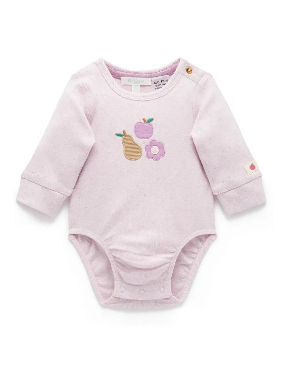 Purebaby Appliqué Bodysuit^BOY Bodysuits & Vests|Vests