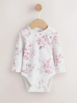 Discount Next Purple/ White Cord Baby Romper and Long Sleeve Bodysuit and Tights 3 Piece Set (0mths-2yrs)
