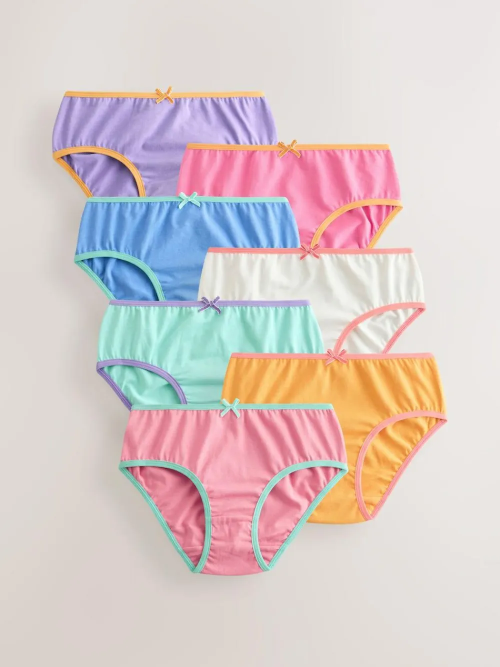 Next Purple/Orange Briefs 7 Pack (1.5-16yrs)^ Underwear