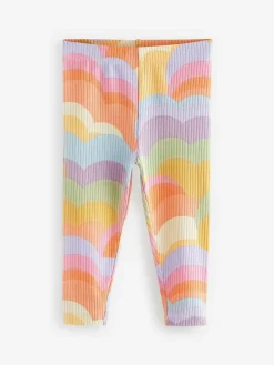 Next Ribbed Leggings 5 Pack (3mths-7yrs)^ Pants & Leggings|Pants & Leggings