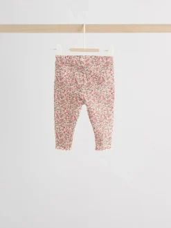 Outlet Next Baby Fleece Tops and Leggings Set 2 Piece (0mths-2yrs) Red Ditsy