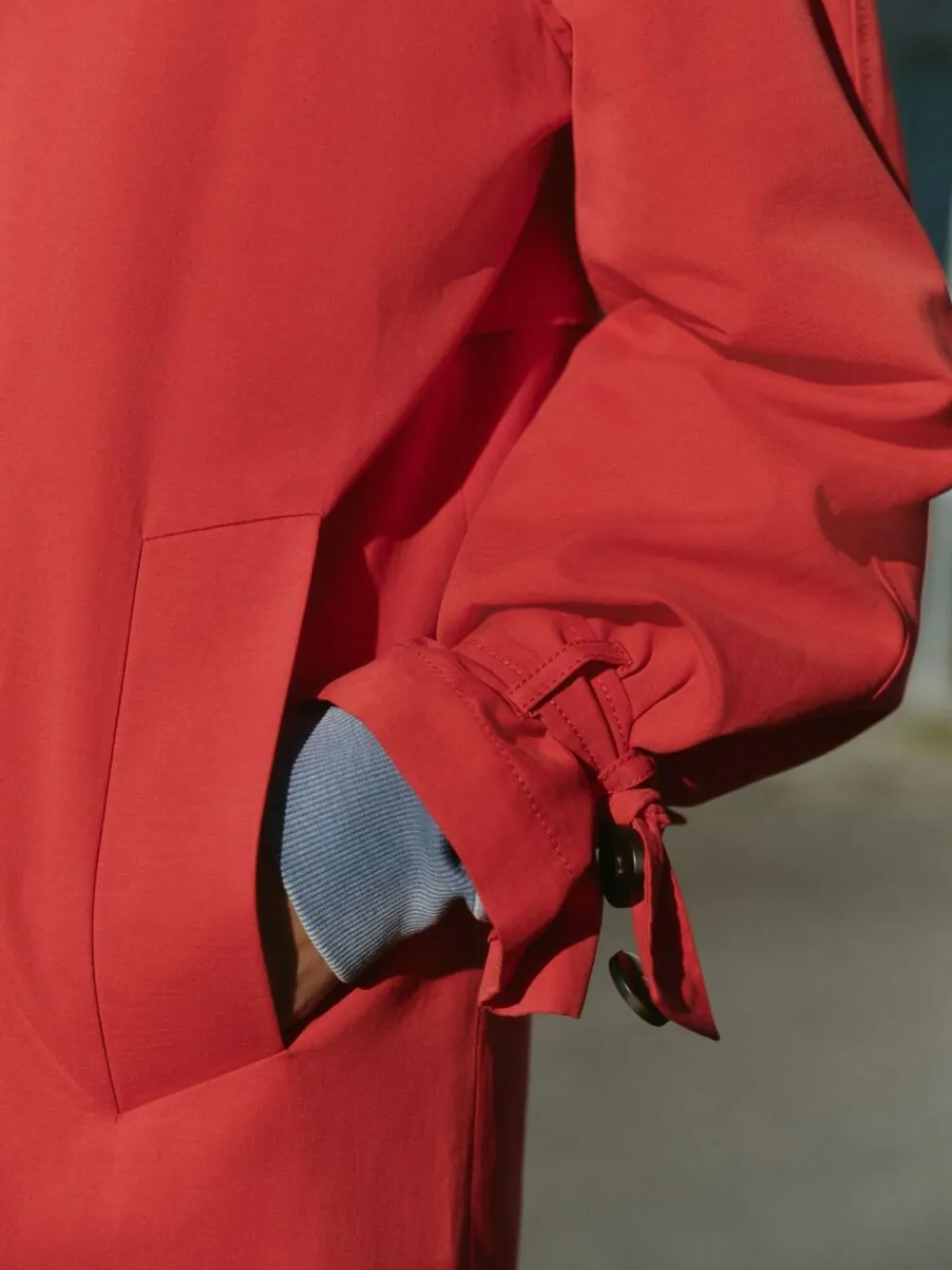 Outlet Next Dolly Trench Coat Red