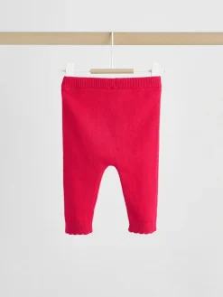 Best Next Frill Knitted Bow Cardigan Set (0mths-3yrs) Red