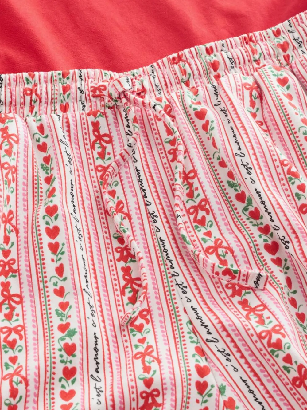 Outlet Next Red Graphic Short Sleeve Pyjamas