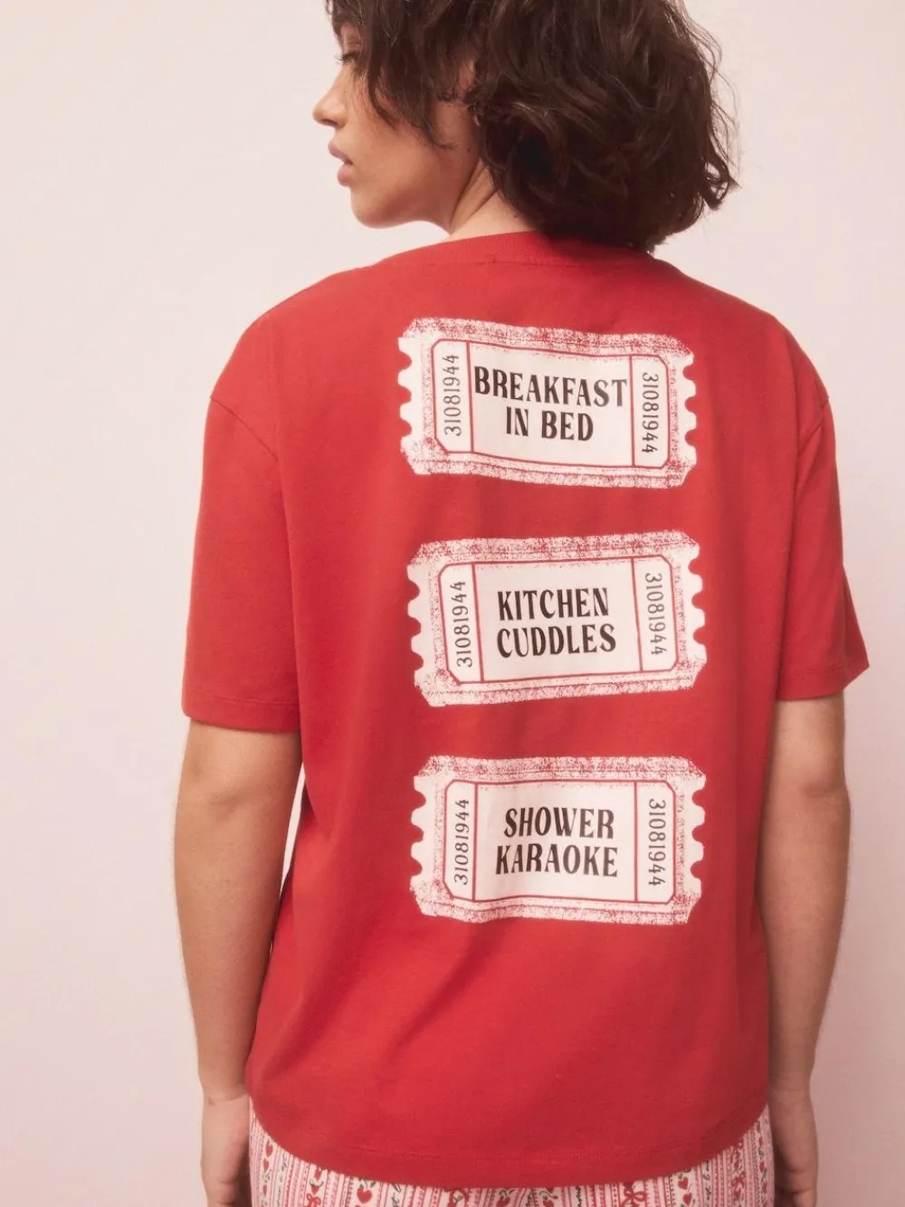 Outlet Next Red Graphic Short Sleeve Pyjamas