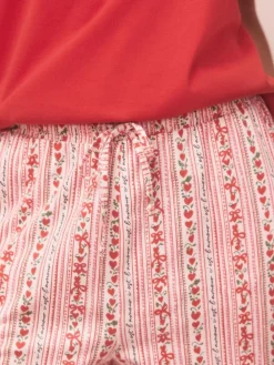 Outlet Next Red Graphic Short Sleeve Pyjamas