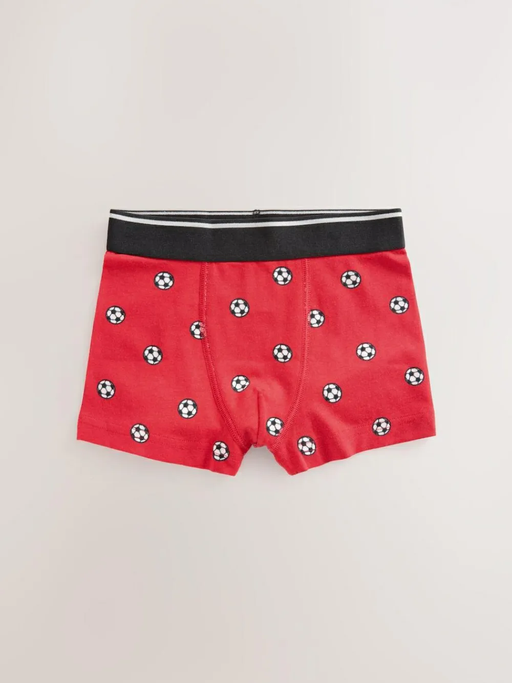 New Next Junior Character Trunks 5 Pack (1.5-16yrs) Red/Blue Football
