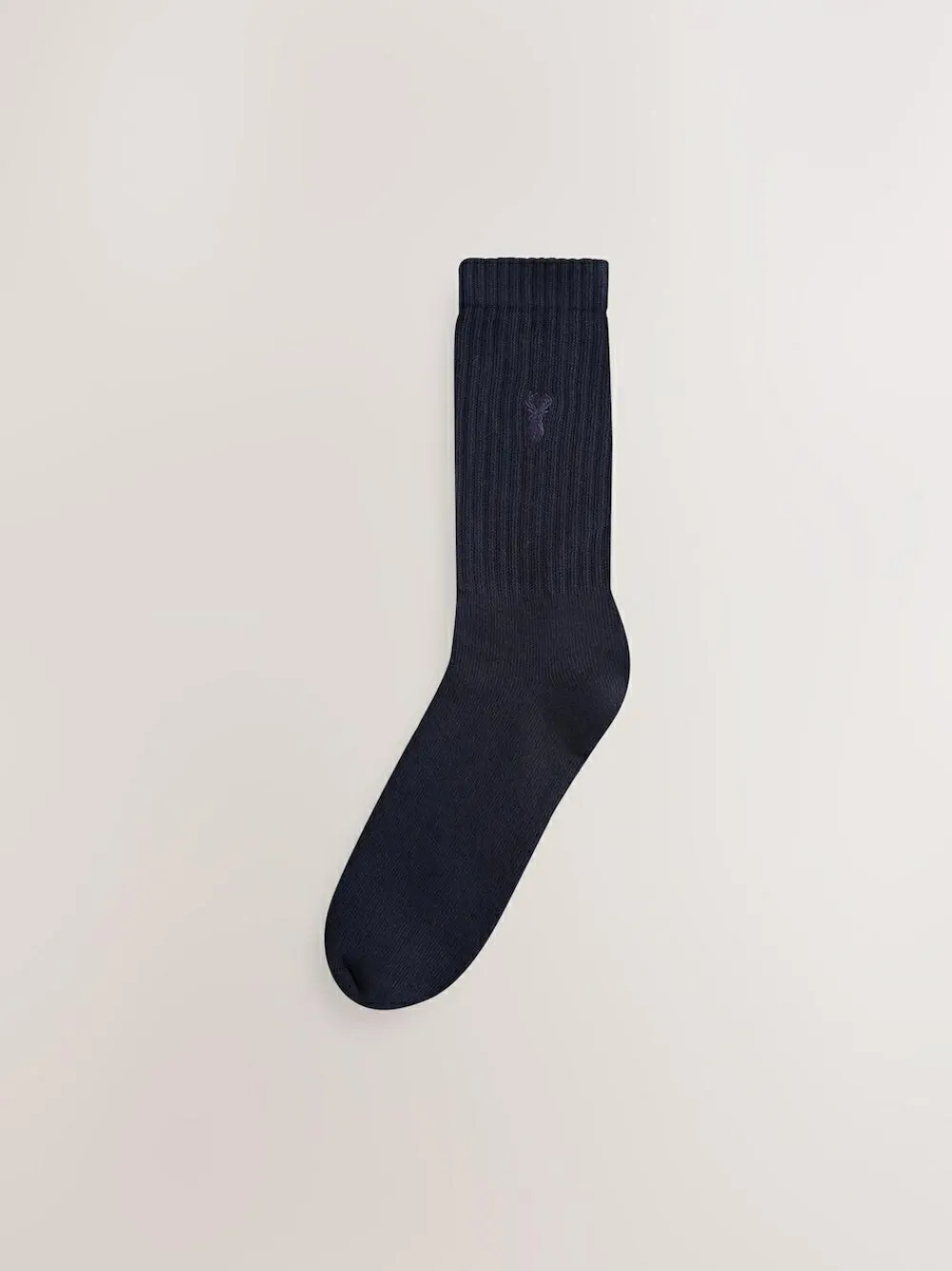 Outlet Next Stag Embroidered Heavyweight Socks 10 Pack Red/Orange/Blue
