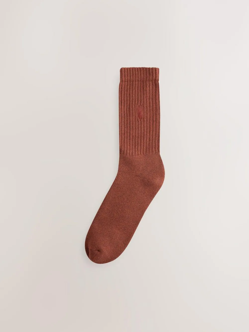 Outlet Next Stag Embroidered Heavyweight Socks 10 Pack Red/Orange/Blue