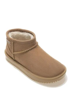 Regatta Risley Short Junior Cosy Lined Waterproof Boots Brown
